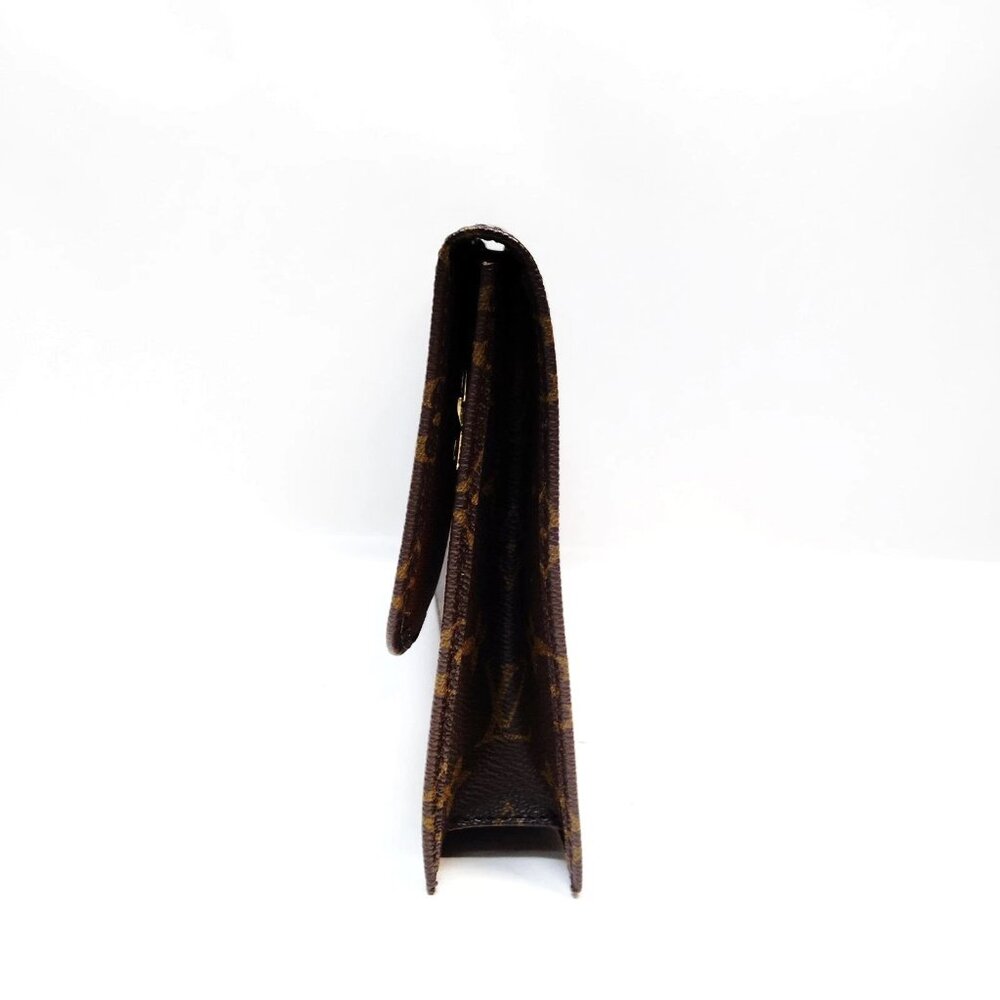 Authentic Louis Vuitton Pochette Rabat Brown Monogram Clutch Bag mn520-022826 - Picture 3 of 16